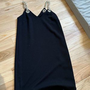 Michael Kors LBD with thick chain straps (Size 00)